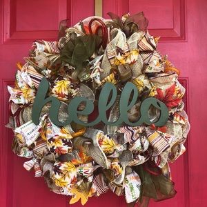 Hello Fall Wreath
